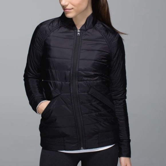 Lululemon Reversible The‎ Bomb Bomber Jacket - Picture 1 of 10